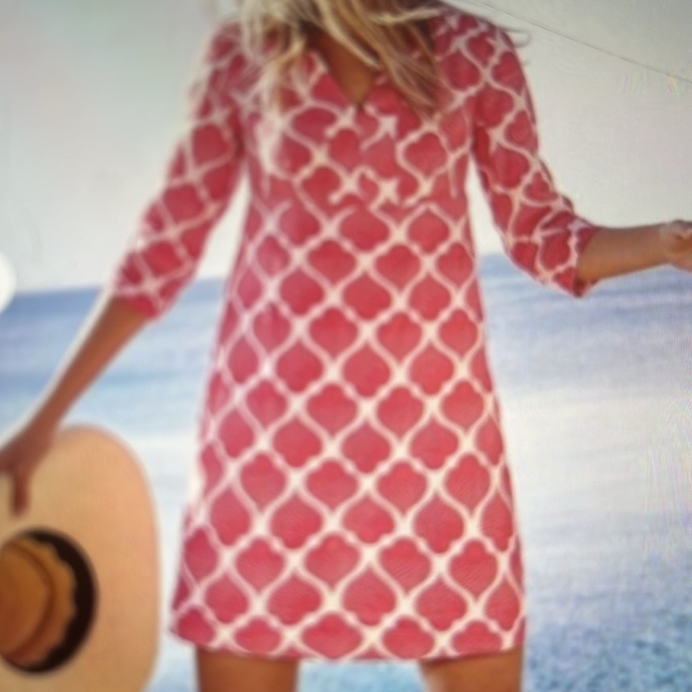 Boden Ikat Linen Dress (12)